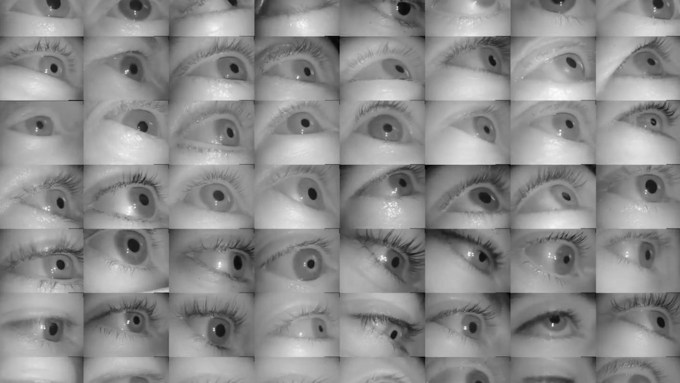 mosaic of eyeballs