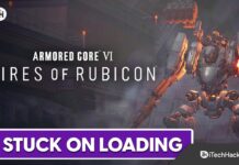 Why Armored Core 6 Fires of Rubicon Stuck on Loading?