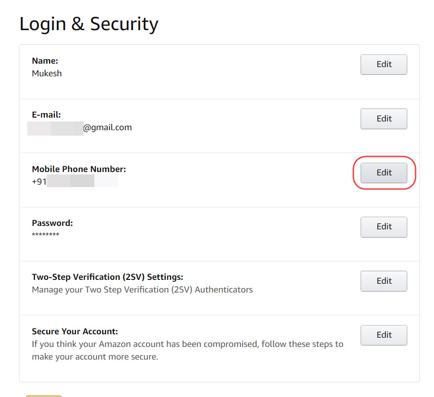 How to Change Phone Number on Amazon