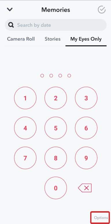 How to Change Your “My Eyes Only” Password on Snapchat