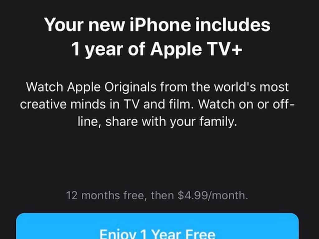 Claim your Free Trial of Apple TV+ from Apple