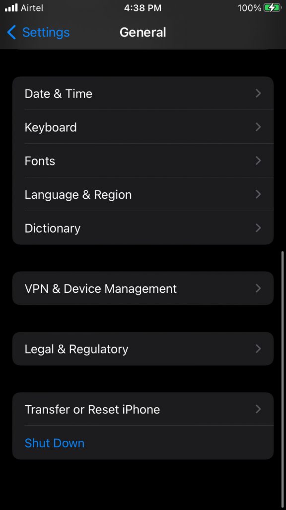 Cannot Verify Server Identity on iPhone