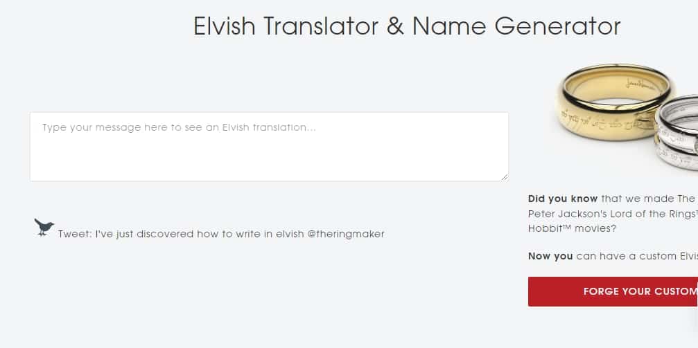 Elvish Translator Jenshansen