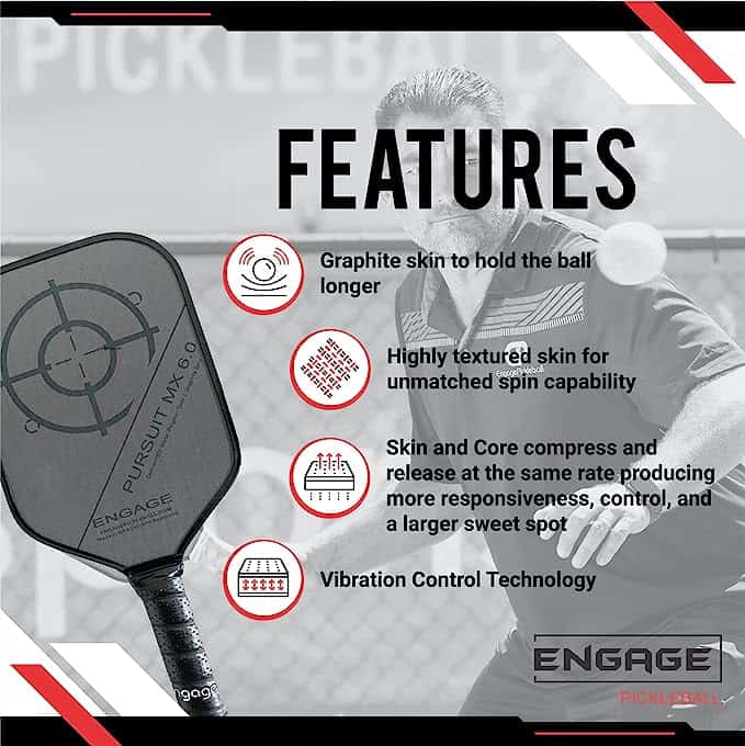 Engage Pickleball Pursuit MX 6.0