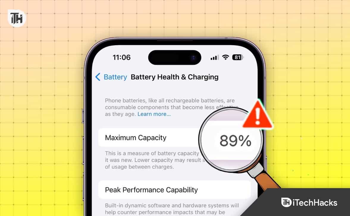 Fix Battery Health Dropping After Updating to iOS 17