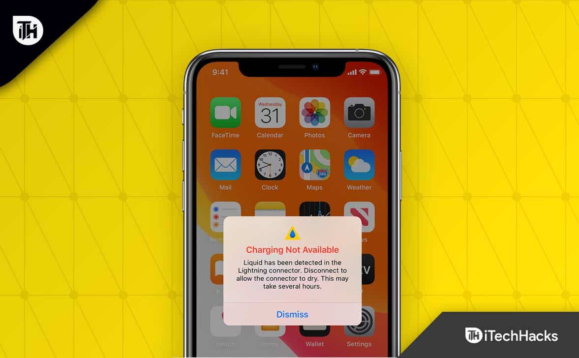 Fix Liquid Detected In Lightning Connector Error on iPhone