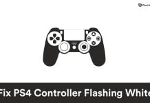 How To Fix PS4 Controller Flashing White Light