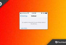 Fix Update is Required to Use Cellular Data on iPhone in iOS 15, 16