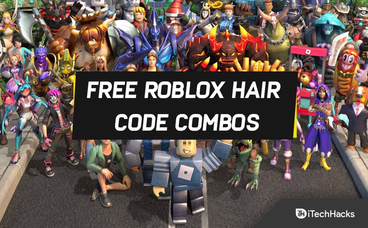 Free Roblox Hair Code Combos 2022