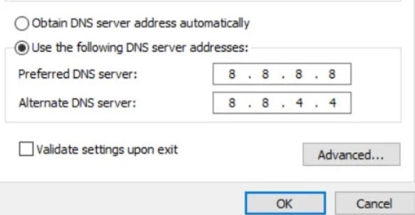 Change The Router DNS Settings