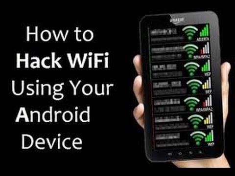 hack wifi password on android