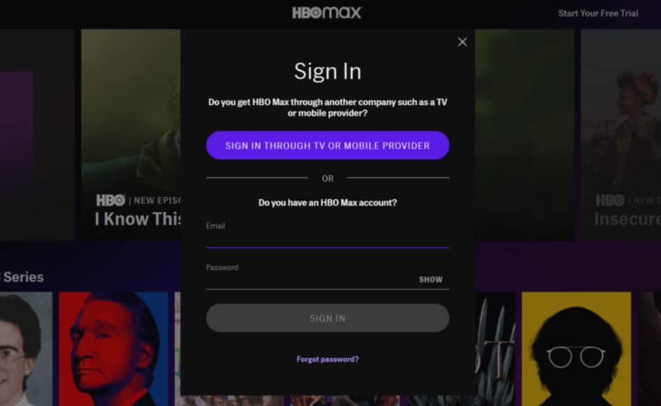 How To Create an Account with HBO Max/TVSign in?