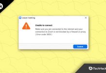 7 Ways to Fix Zoom Error Code 5003 'Unable To Connect'