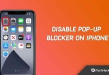 How to Turn Off Pop up Blocker on iPhone