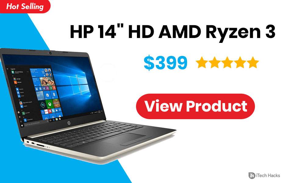 Hp 14” HD AMD Ryzen 3: Laptop for Netflix