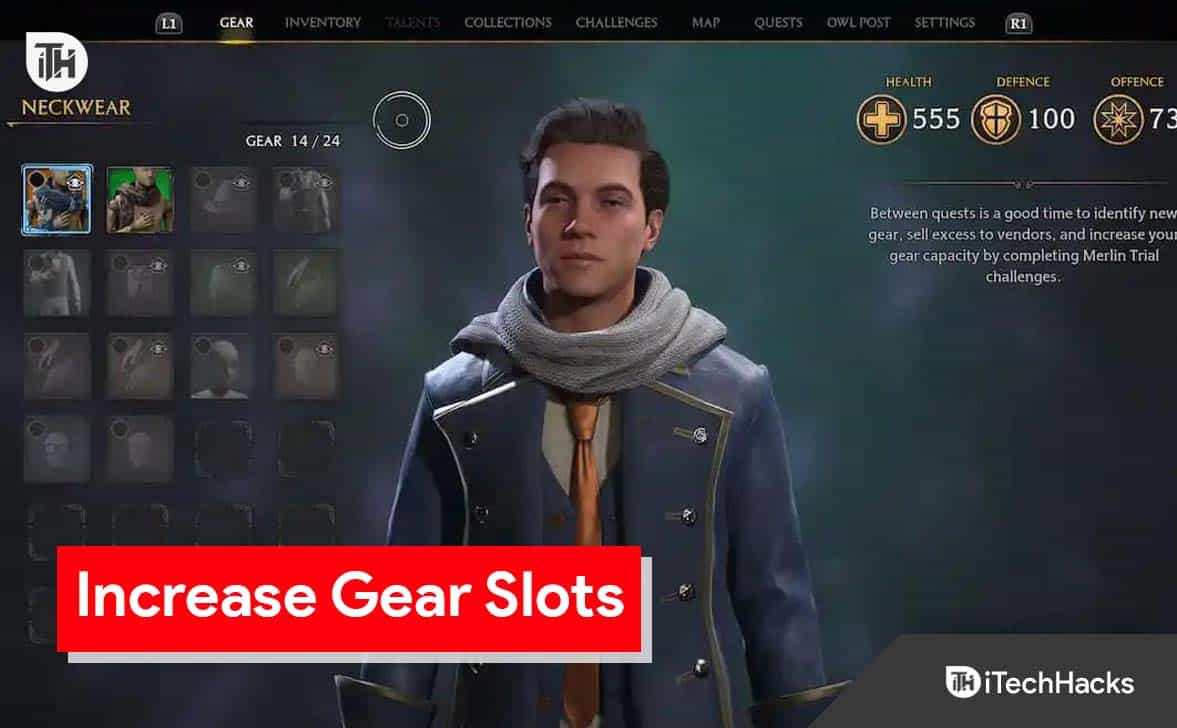 How to Increase Gear Slots in Hogwarts Legacy