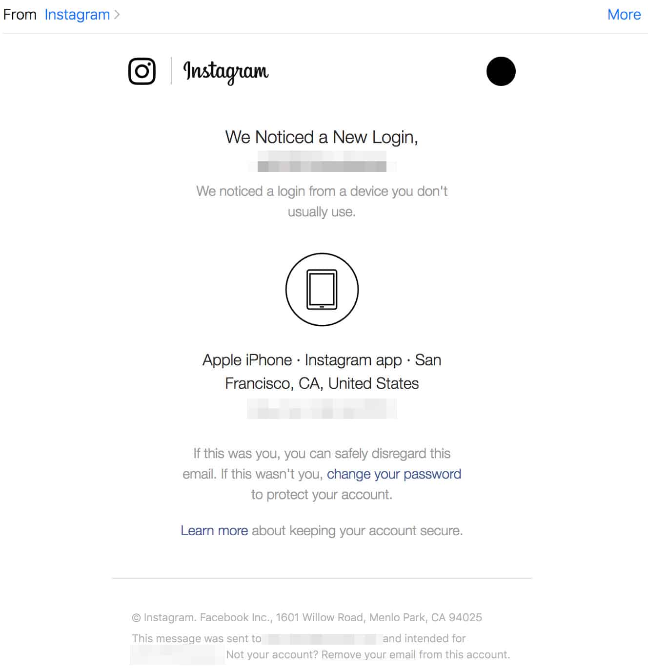 Is Security@mail.instagram.com Legit or Scam?