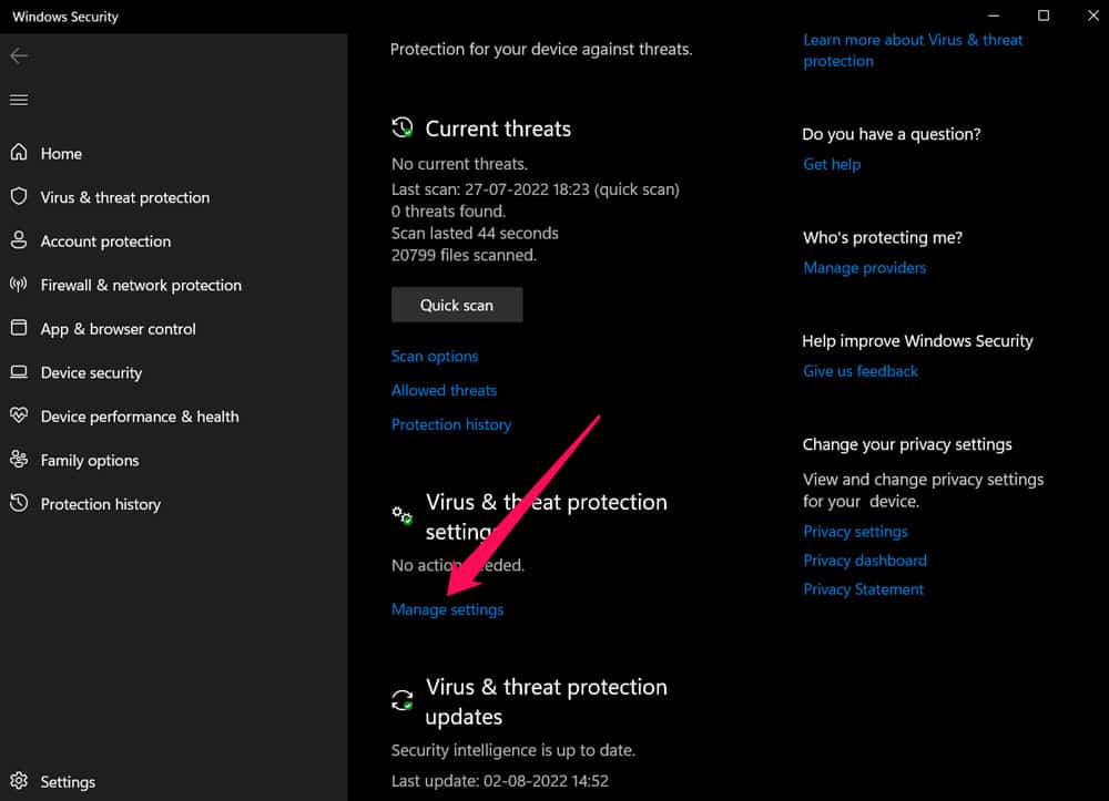 Disable Windows Firewall/ Antivirus