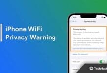 What is Privacy Warning WiFi on iPhone and Ways to Fix it