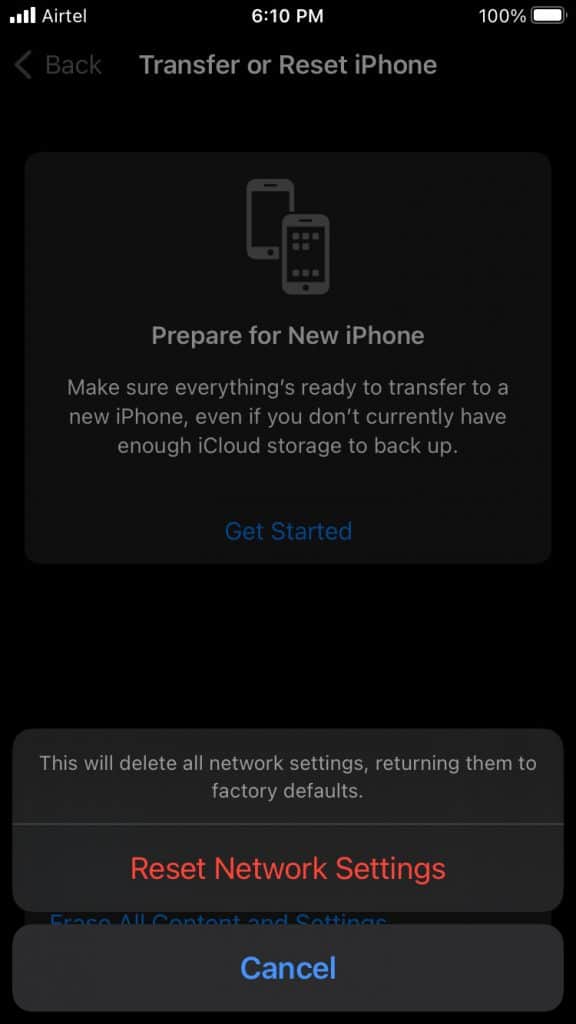 Cannot Verify Server Identity on iPhone