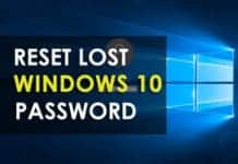 How To Reset Lost Windows 10 Password Without Logging In