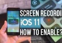 How To Access Screen Recorder in Apple iOS 11