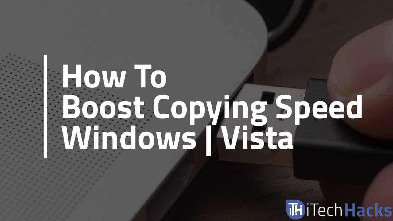 Speed Up Copying Files to USB