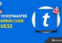 Top 7 Ways to Fix Ticketmaster Error Code U533