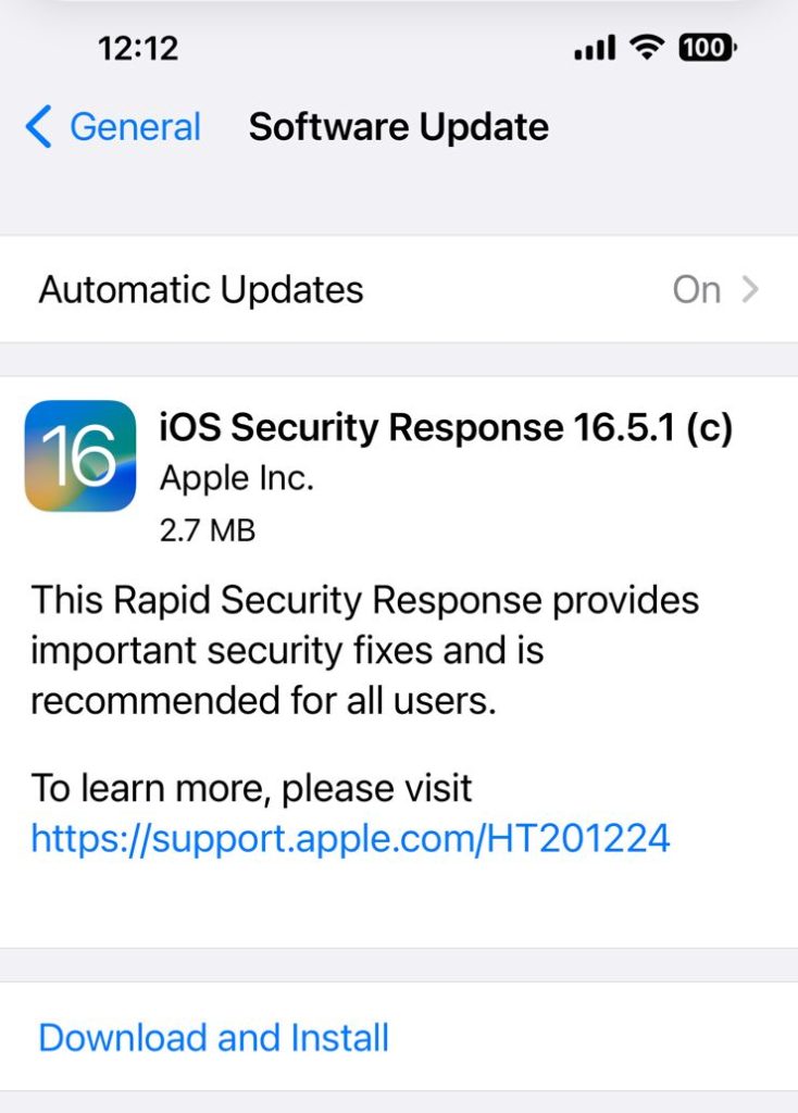 Download iOS Updates