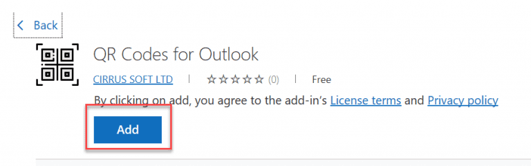 Where To Find QR Code In Microsoft Outlook?