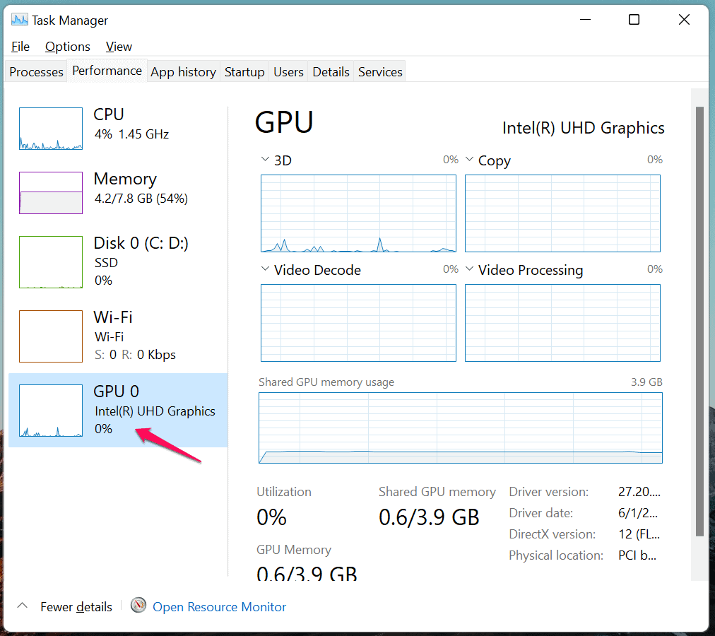 Check GPU Temperature in Windows 11/10