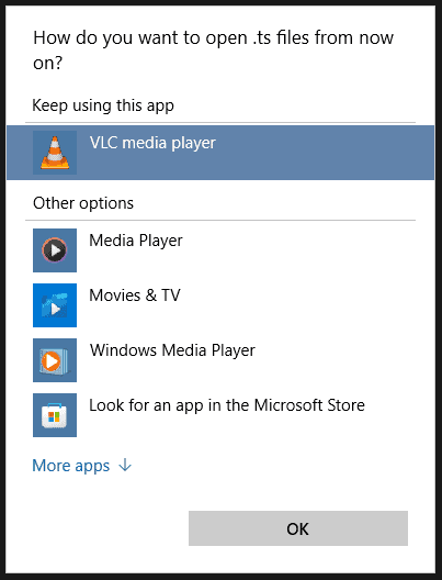 Choose Windows Supported Viewers and Players (6)