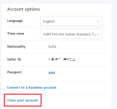 How to Delete a Paypal Business Account?