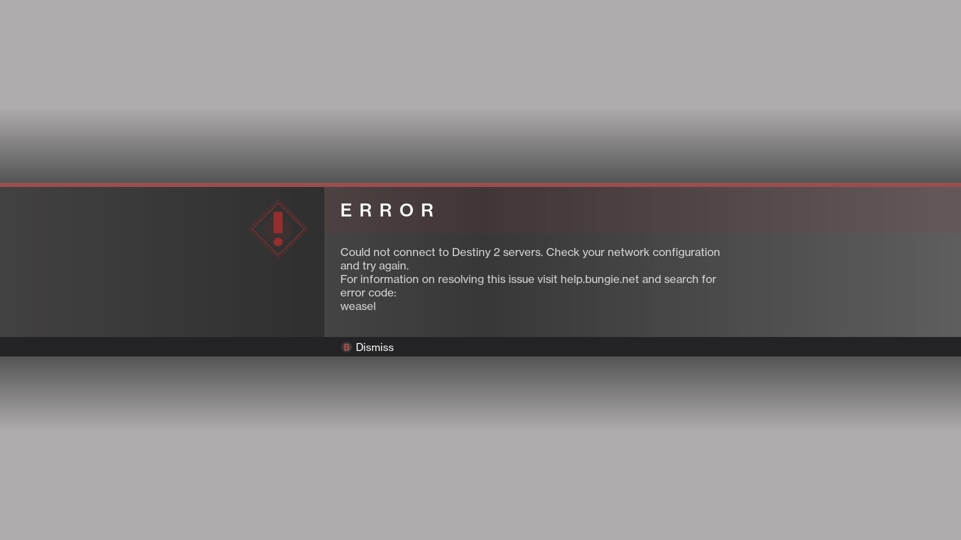 How To Fix Destiny Error Code Weasel Issue Easy Fix