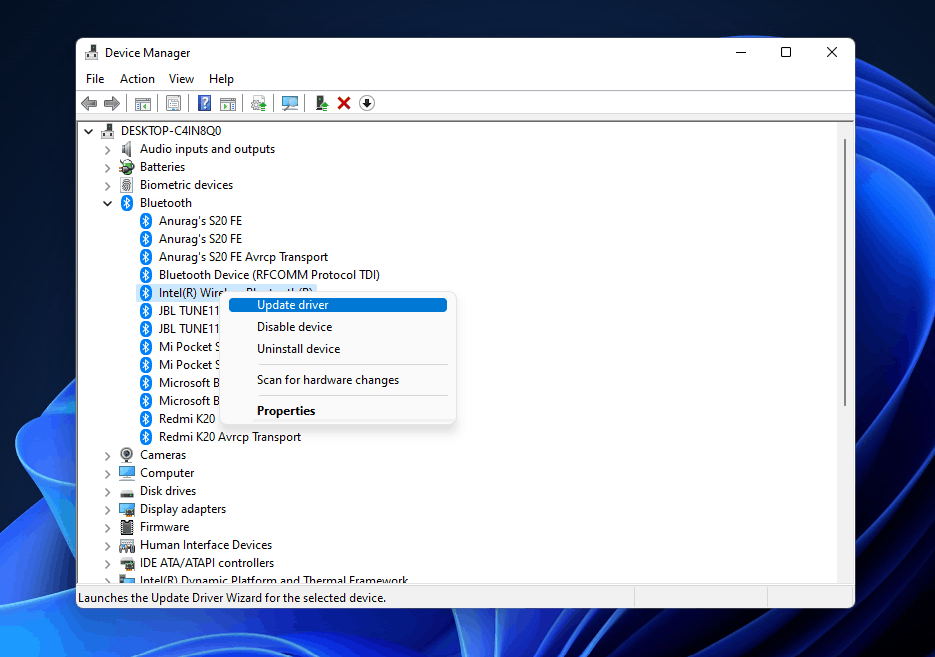 How To Install Bluetooth Driver Windows 11?