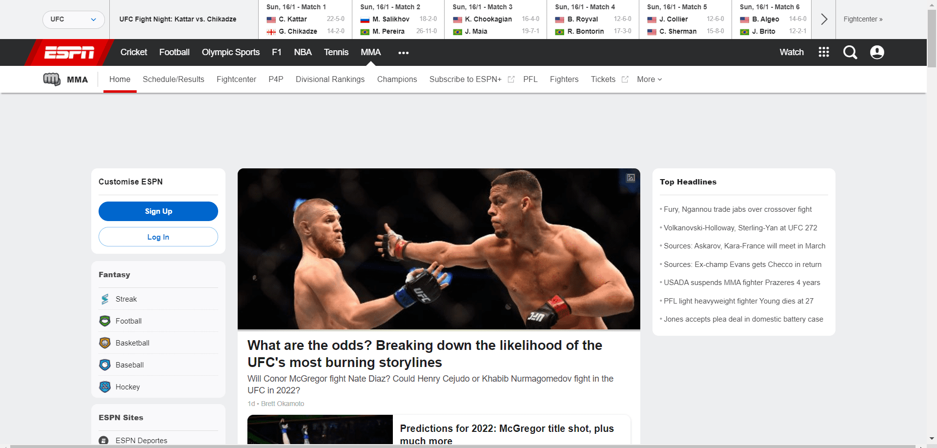 Free MMA Streaming: The Best Sites to Stream