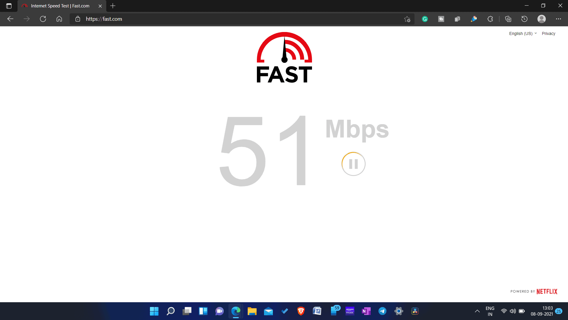 Internet Speed