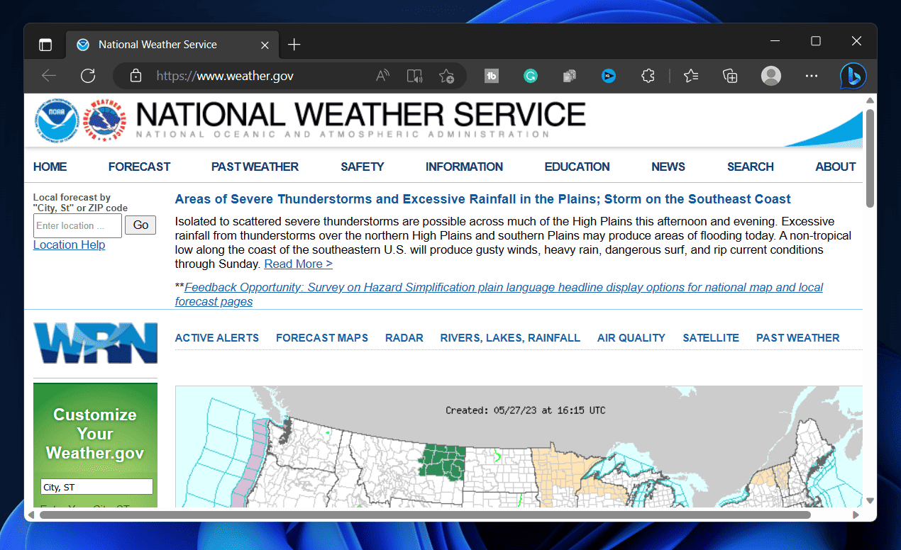 National Weather Service