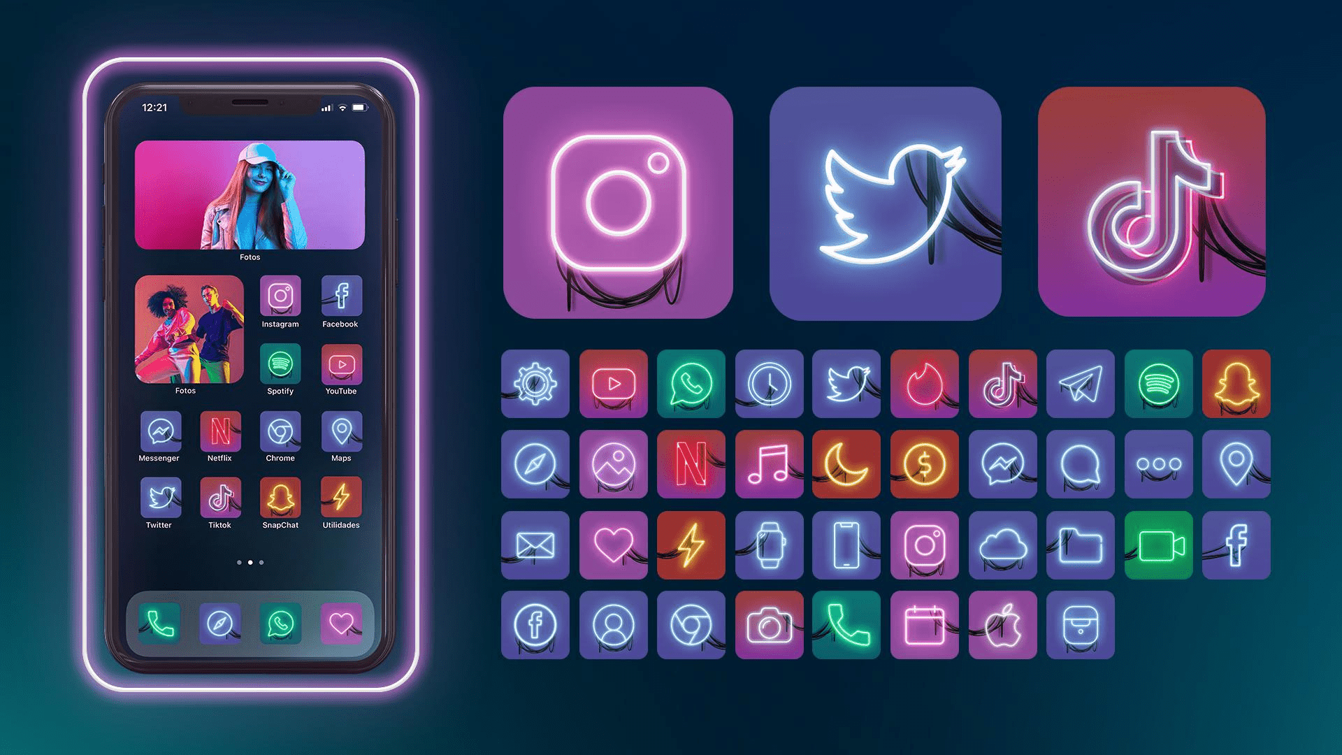 Best Messages Icon Aesthetic for iOS 15 & iOS 16