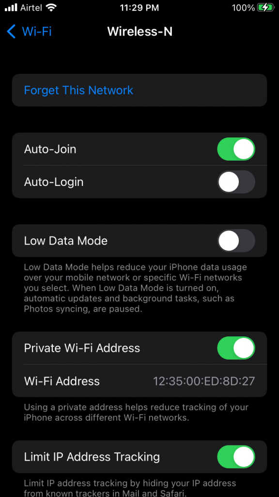 Reconfigure Wi-Fi Network (4)