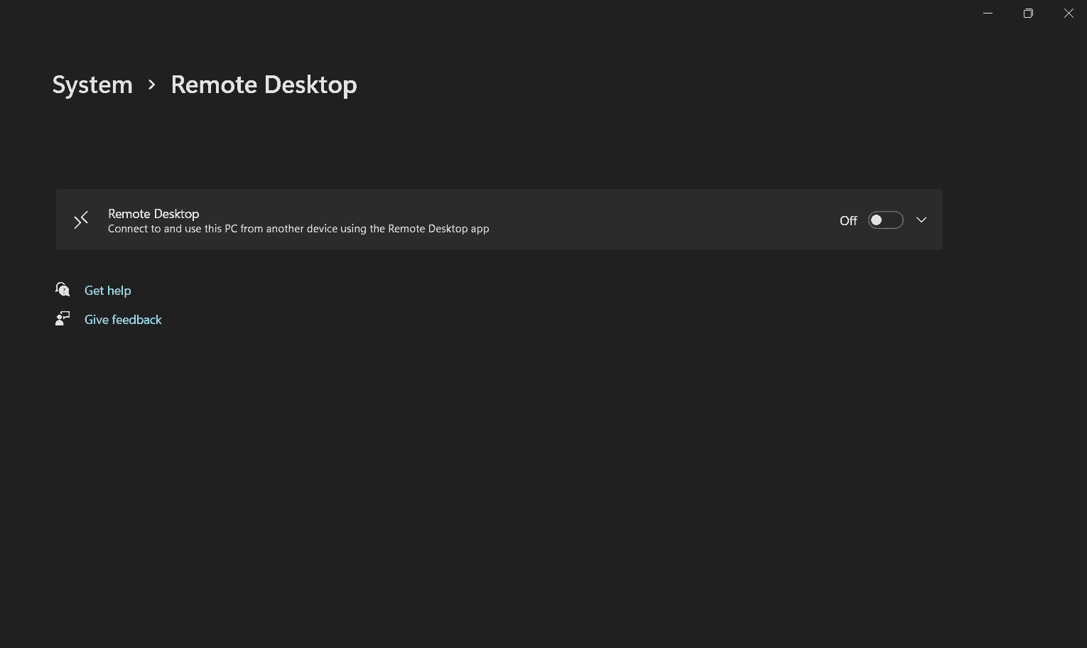 How To Enable Remote Desktop Windows 11?