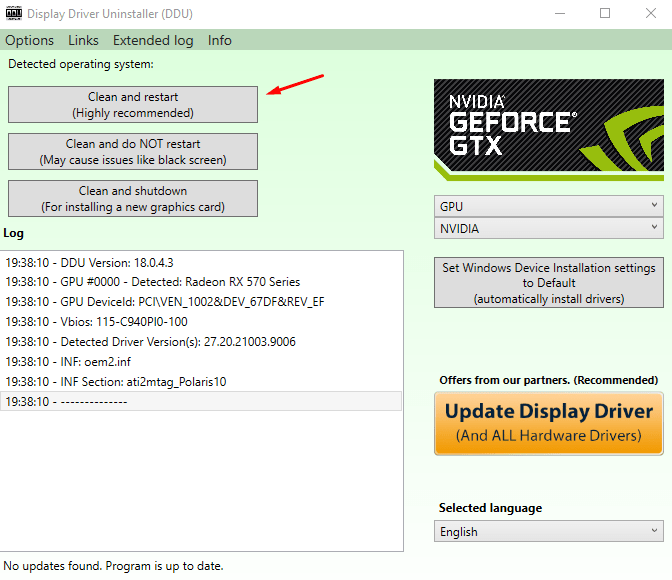 Remove GPU Drivers - 7