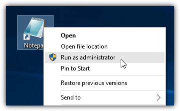 windows 11 run as administrator