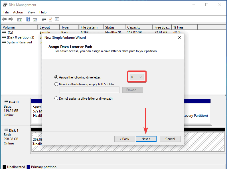 Initialize Disk