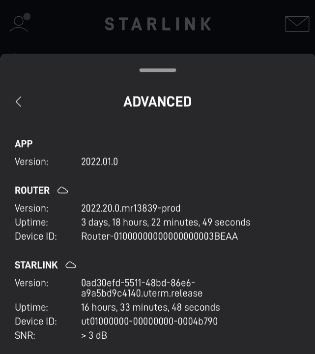 Starlink Firmware Update